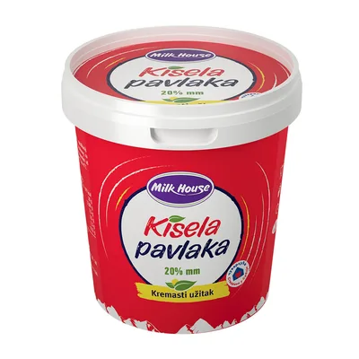 Kisela Pavlaka 20% Mm Mlekara Homolje 700 ml