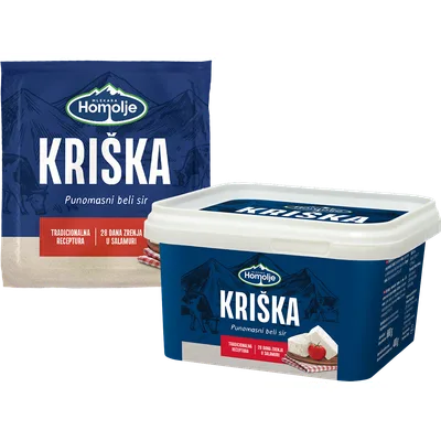 Sir Homoljska Bela Kriška Egalizovan Mlekara Homolje 250 g