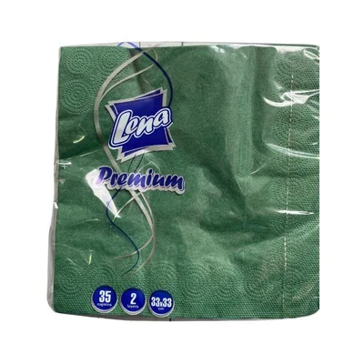 Salvete 33 33 Poli 2sl. Zelena-Polipak