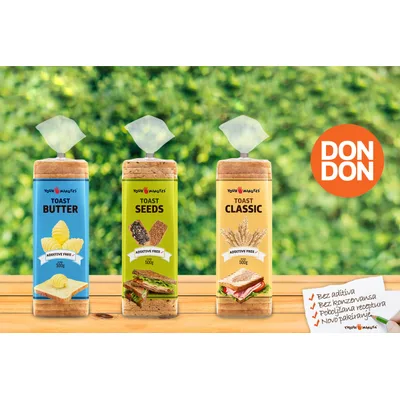 Hleb Tost Sa Semen 500 g