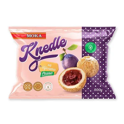 Knedle Sa Sljivama Posno Moka 800 g