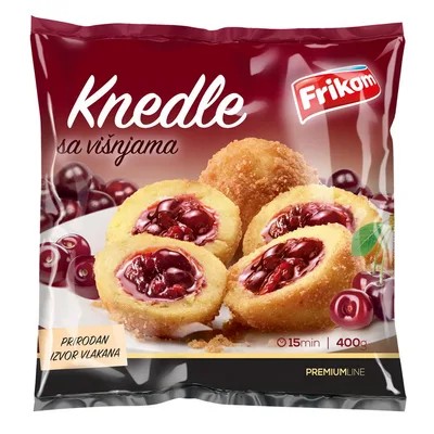 Knedle Visnj/K.Krem 800 g