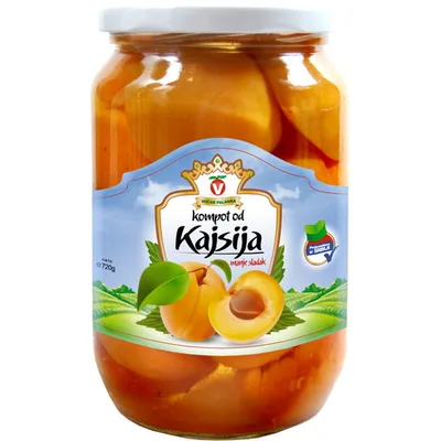 Kompot Kajsija Vocar 720 g
