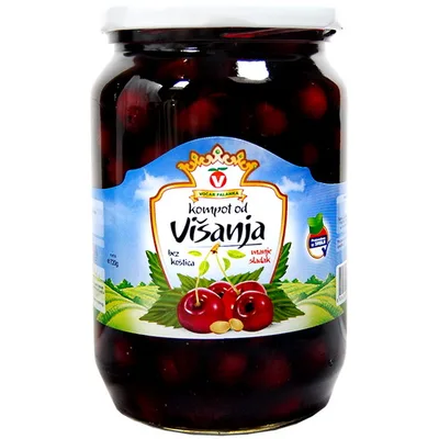 Kompot Višnja Voćar Palanka Manje Sladak Bk 720 g