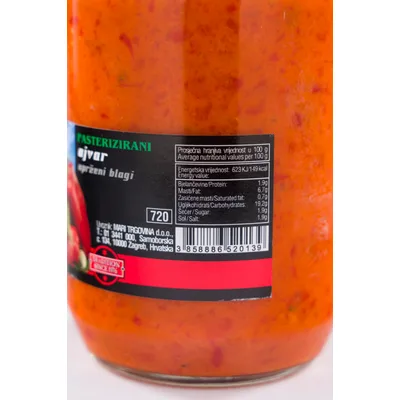 Ajvar Sa Povrcem 0690 Vocar