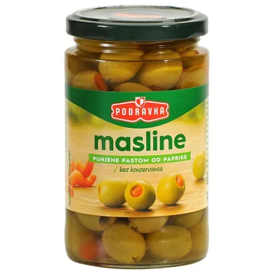 Dobro Masline Sa Paprikom 370 g