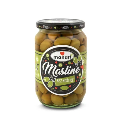 Dobro Masline Bez Koštice Š 680 g