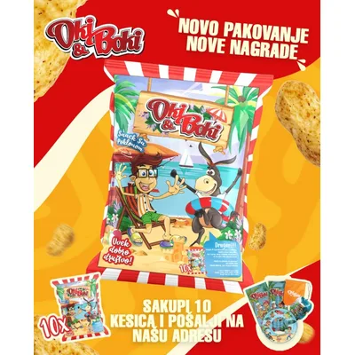 Flips Oki Boki Sa Igrackom 30 g
