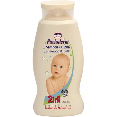 Šampon I Kupka Za Bebe 2 U 1 Pavloderm 500 ml