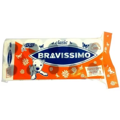 Toalet Papir Bravissimo Classic 3sl