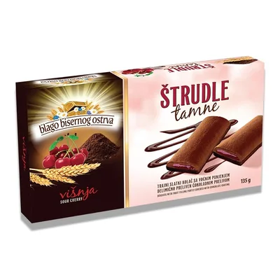 Blago Bisernog Ostrva Štrudle Višnja 126 g
