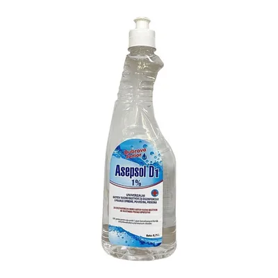 Sredstvo Za Dezinfekciju Asepsol 1% 750 ml