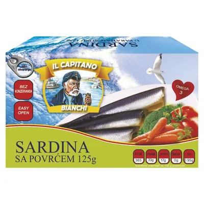 Sardina Il Capitano U Ulju 125 g