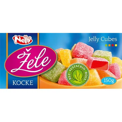 Nelly Žele Kocke 150 g
