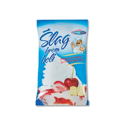 Šlag Krem Beli Unijapak 500 g
