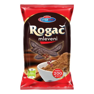 Rogac Mleveni Unijapak 200 g