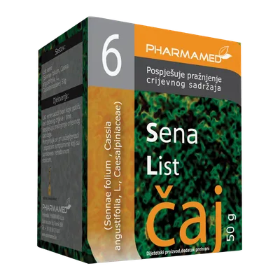 Čaj Sena List Crazy Herbals 40 g