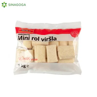 Smrznuto Pecivo Mini Rol Virsla Moka 1 kg