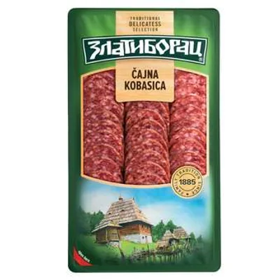 Zlatiborac Čajna Kobasica Za-Slajs 100 g