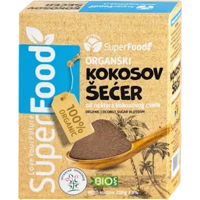 Kokosov Šećer Organic Superfood 200 g