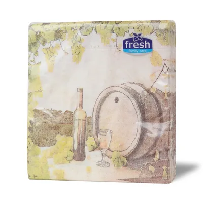 Salveta Fresh Tros Vino I Grozdje Piramida