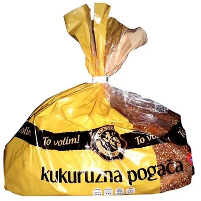 Hleb Pekara As Kukuruzni Rezani 300 g
