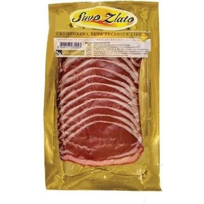 Suvo Zlato Crnogorska Suva Pecenica Slice 100 g