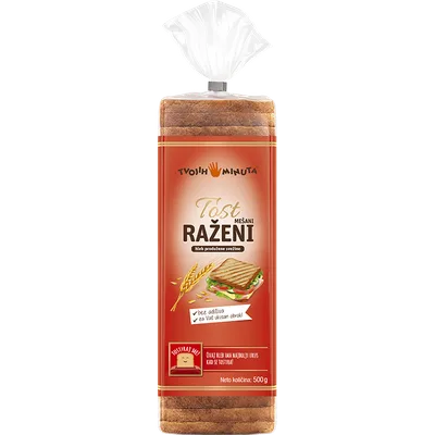 Hleb Razan Mesani Tost Nini 500 g