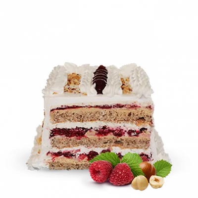 Torta Lešnik Malina Snit Lilić 1,6 kg