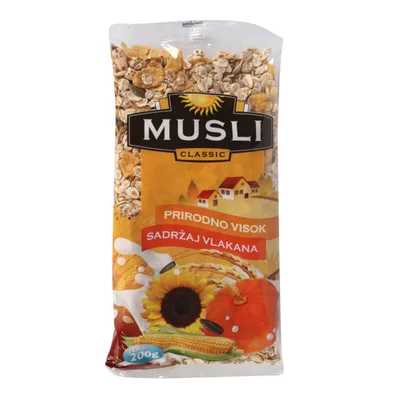 Unac Musli Kranc Cl 200 g