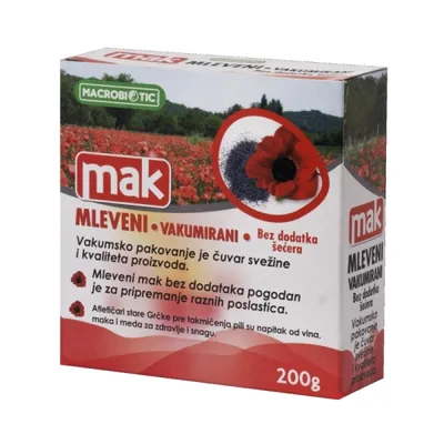 Mak Mleveni Mrvica 200 g