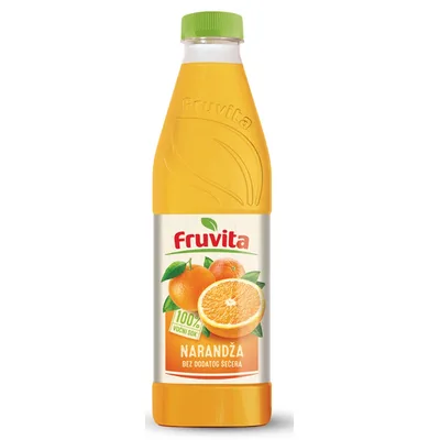 Sok Pomorandza 100% Pet Fruvita 330 ml