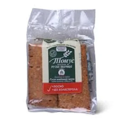 Tonus Beskvasne Ruske Pločice Sa Kimom 120 g