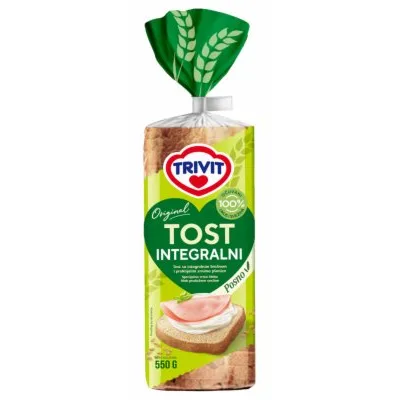 Trivit Tost Hleb Tamni 500 g