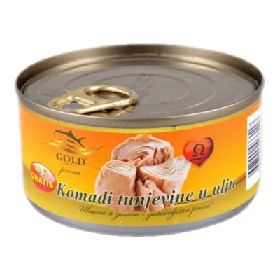 Gold Premium Tunjevina Komadi U Ulju - Alum Pak 150 g