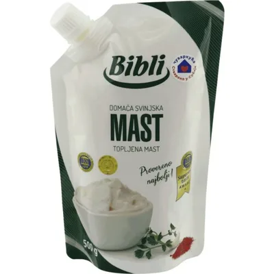 Bibli Domaca Sivnjska Mast Doypak 500 g