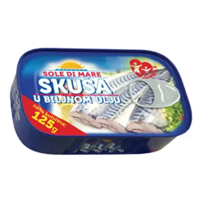 Skuša U Ulju Sole Di Mare 125 g
