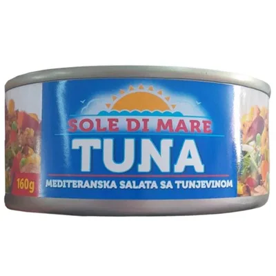 Mediteranska Salata Sa Tunjevinom Sole Di Mare 160 g