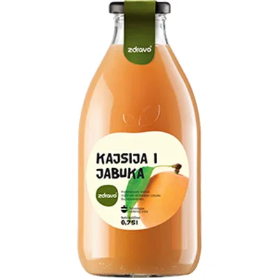 Zdravo Sok Od Kajsije 750 ml