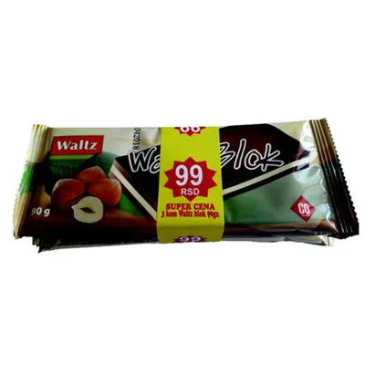 Kakao Krem Tabla Waltz Blok 270 g