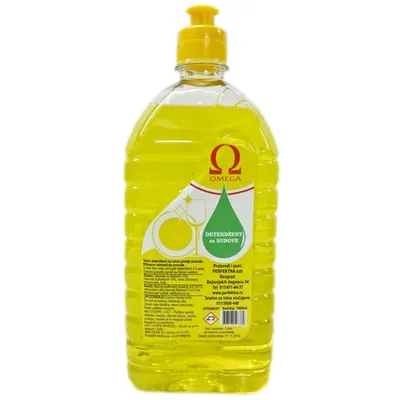 Tečnost Za Posuðe Omega Limun 5 L