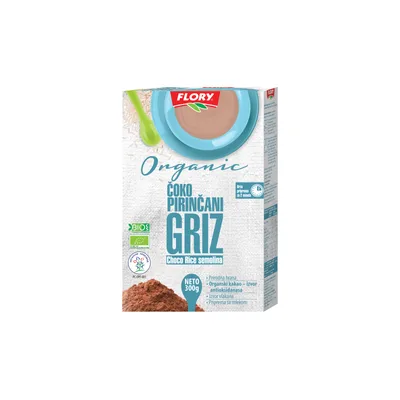 Griz Organic Čoko Pirinčani Flory 300 g