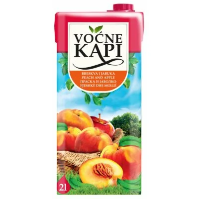 Sok Breskva Jabuka Voć Kapi 200 ml