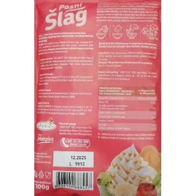 Slag Posni Mrvica Europrom 200 g