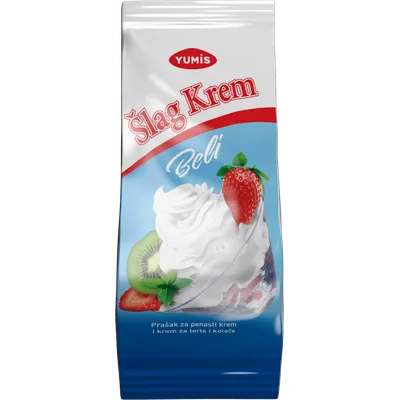Šlag Krem Beli 1/ Yumis 1 kg