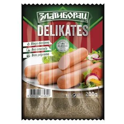 Zlatiborac Usitnjena Kobasica Delikates 200 g