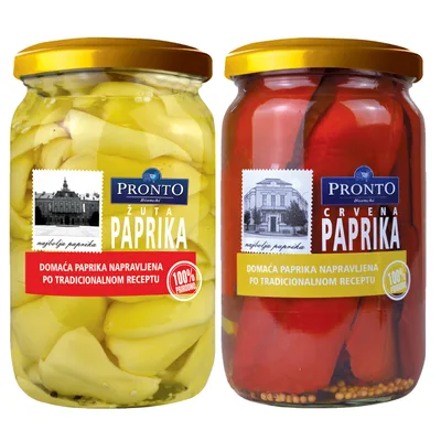 Paprika Barena Zuta Pronto 720 ml