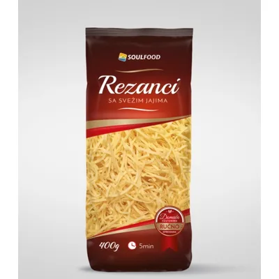 Domaci Rezanci Za Supu Soulfood 150 g