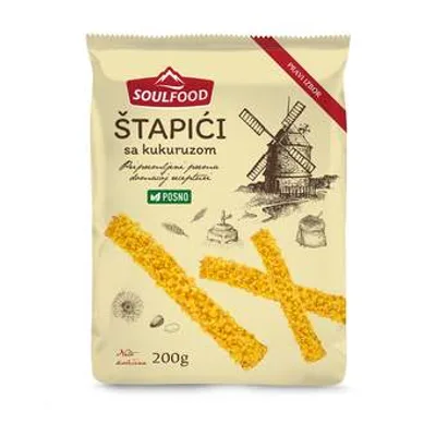 Slani Stapici Kukuruz Soulfood 200 g