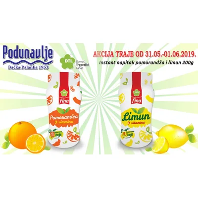 Instant Napitak Limun Fina 200 g